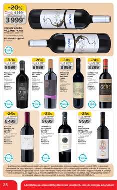 Auchan akciós újság 2026.01.22-től - 26. oldal.