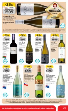 Auchan akciós újság 2026.01.22-től - 27. oldal.