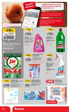 Auchan akciós újság 2026.01.22-től - 30. oldal.