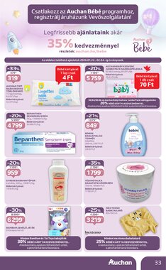 Auchan akciós újság 2026.01.22-től - 33. oldal.