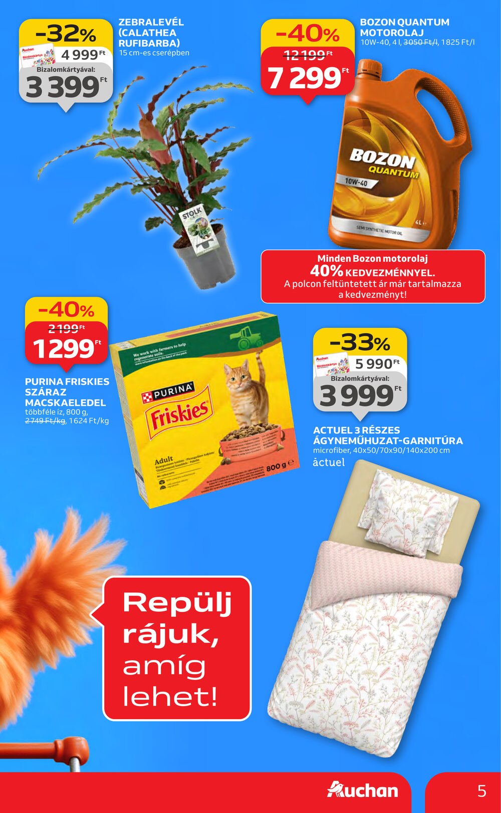 Auchan akciós újság 2026.01.22-től - 5. oldal.