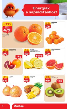 Auchan akciós újság 2026.01.22-től - 8. oldal.