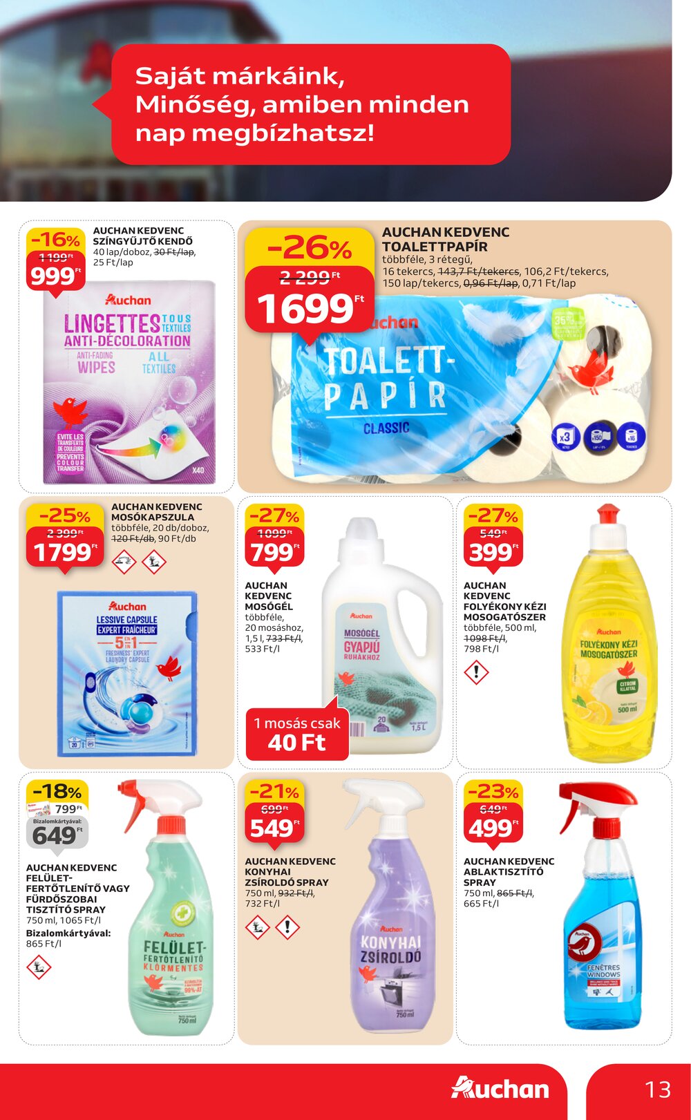 Auchan akciós újság 2026.01.22-től - 13. oldal.