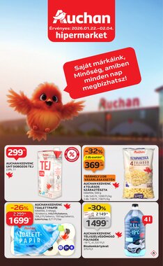 Auchan akciós újság 2026.01.22-től