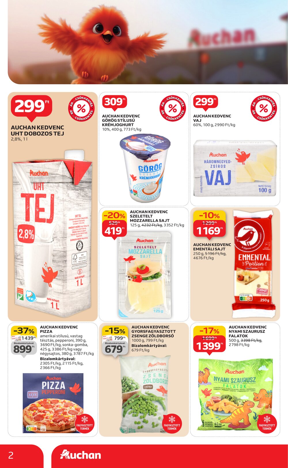 Auchan akciós újság 2026.01.22-től - 2. oldal.