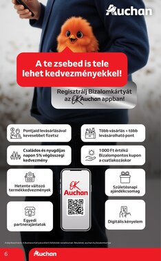 Auchan akciós újság 2026.01.22-től - 6. oldal.