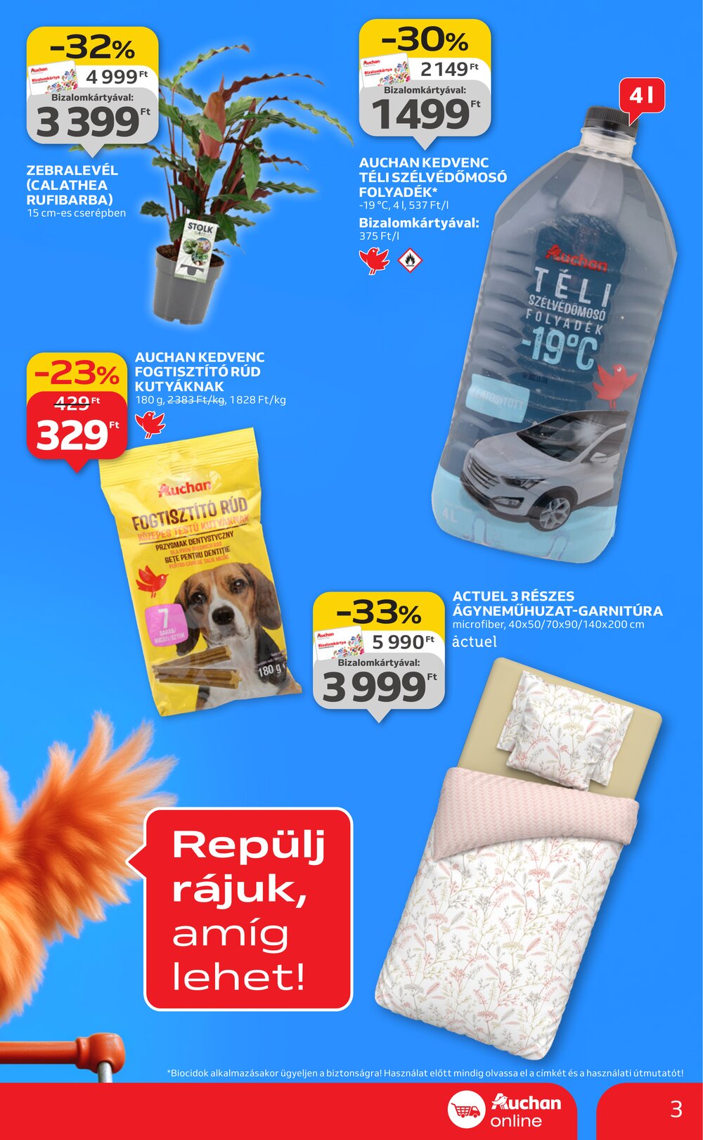 Auchan akciós újság 2026.01.22-től - 3. oldal.
