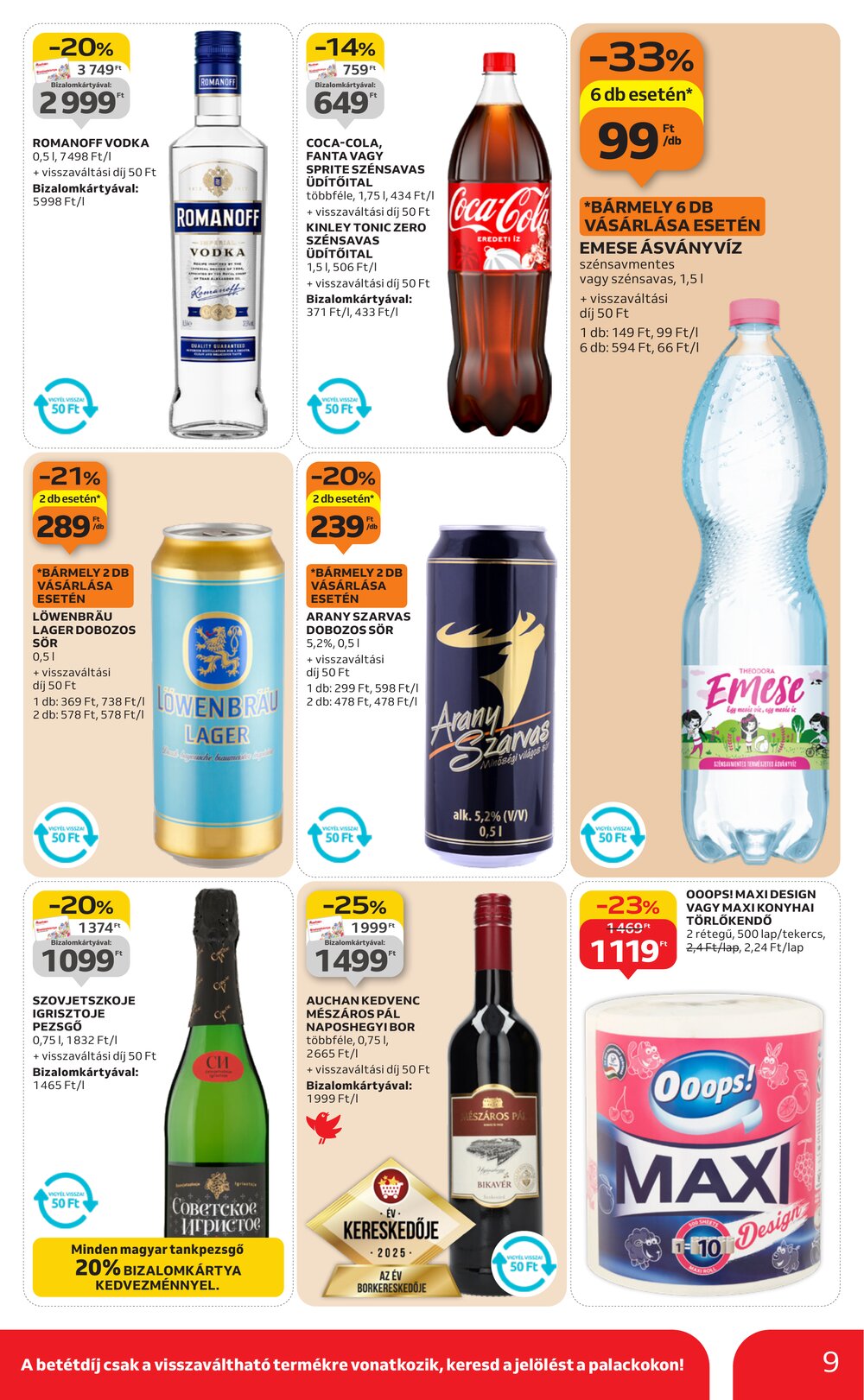 Auchan akciós újság 2026.01.22-től - 9. oldal.