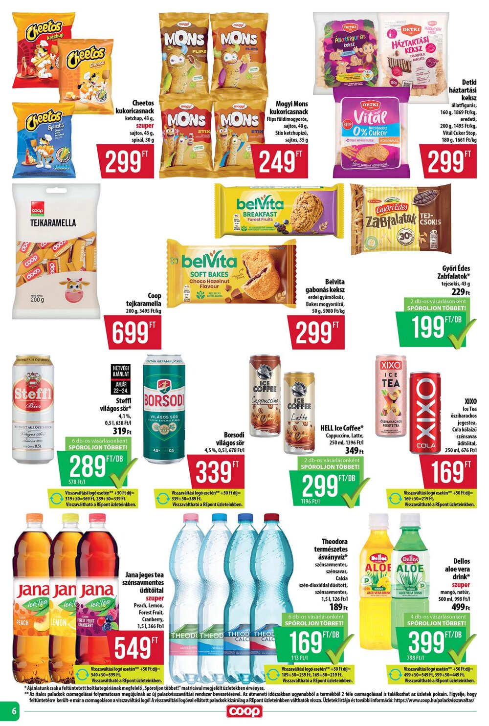 Coop akciós újság 2026.01.22-től - 6. oldal.