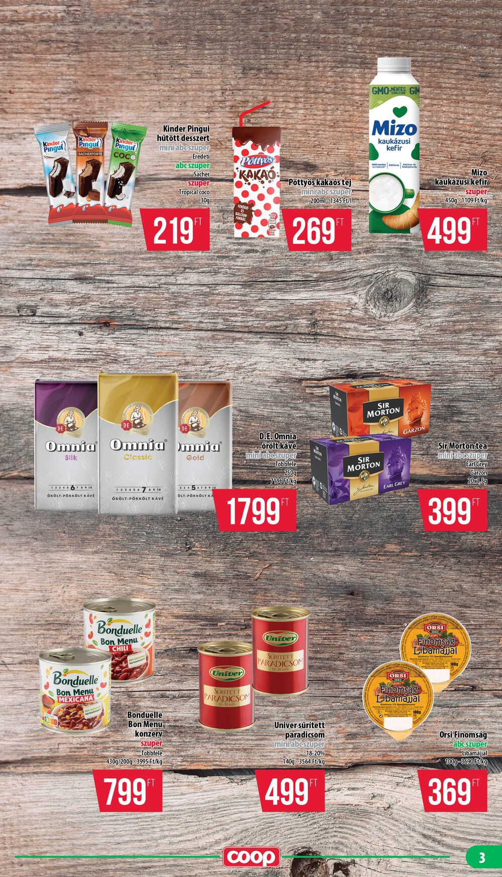 Coop akciós újság 2026.01.22-től - 3. oldal.