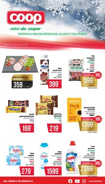 Coop akciós újság 2026.01.22-től