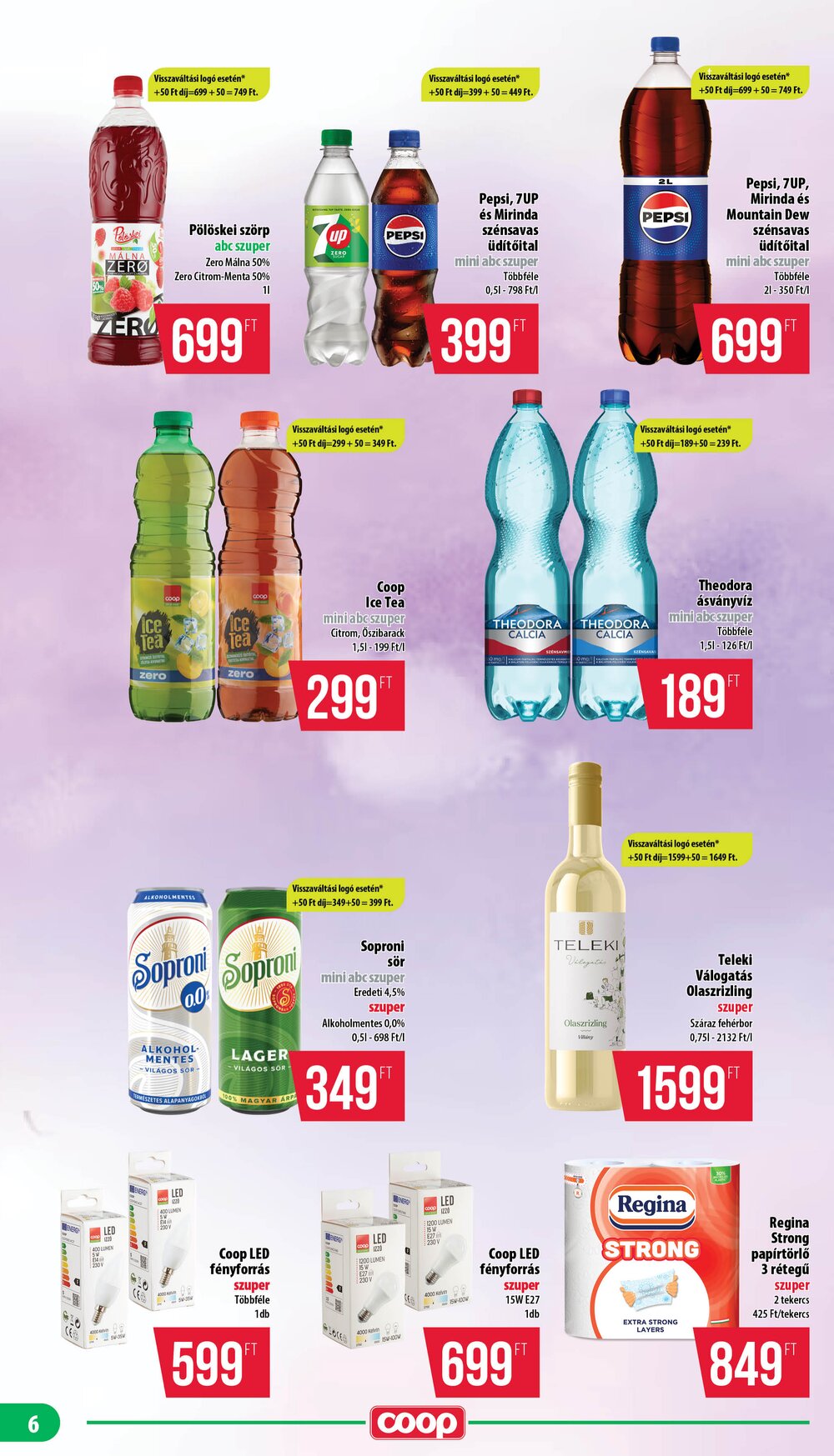 Coop akciós újság 2026.01.22-től - 6. oldal.