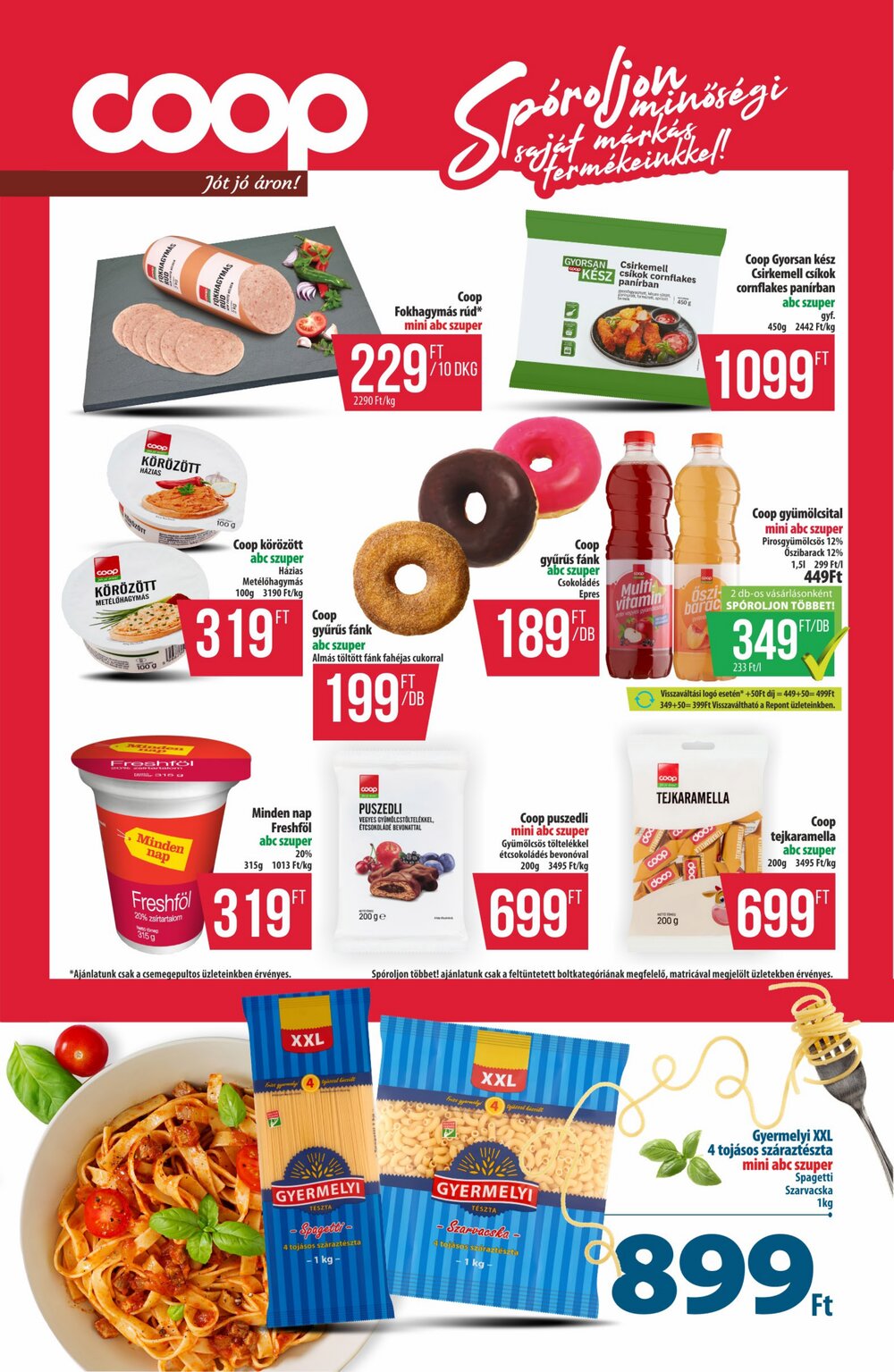 Coop akciós újság 2026.01.22-től - 2. oldal.