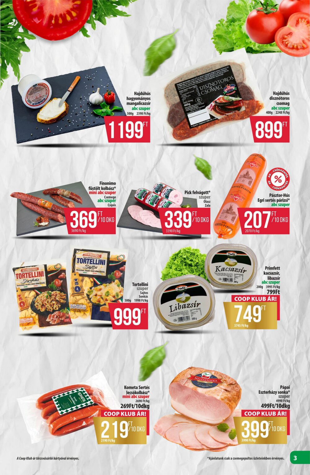 Coop akciós újság 2026.01.22-től - 3. oldal.