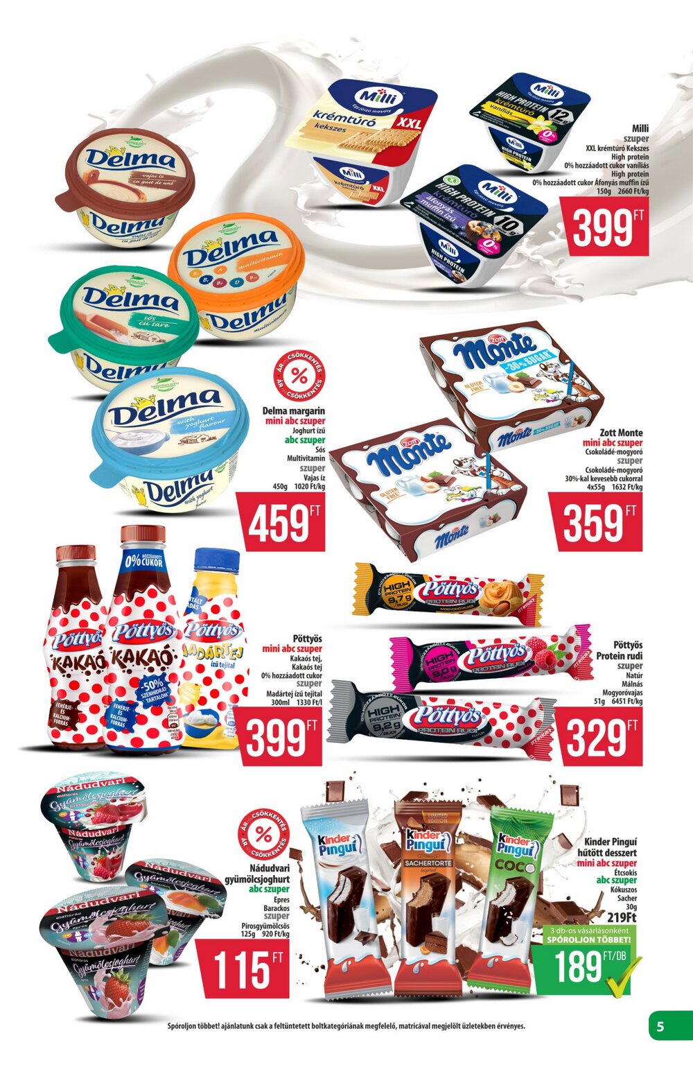 Coop akciós újság 2026.01.22-től - 5. oldal.