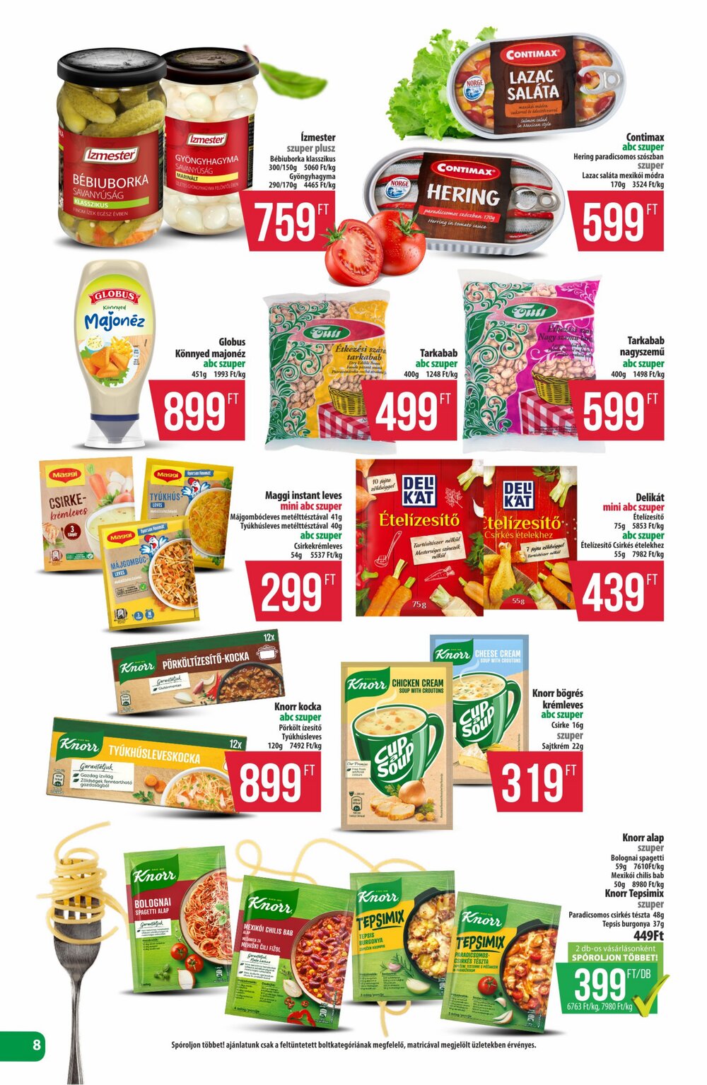 Coop akciós újság 2026.01.22-től - 8. oldal.