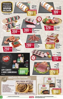 Coop akciós újság 2026.01.22-től - 2. oldal.