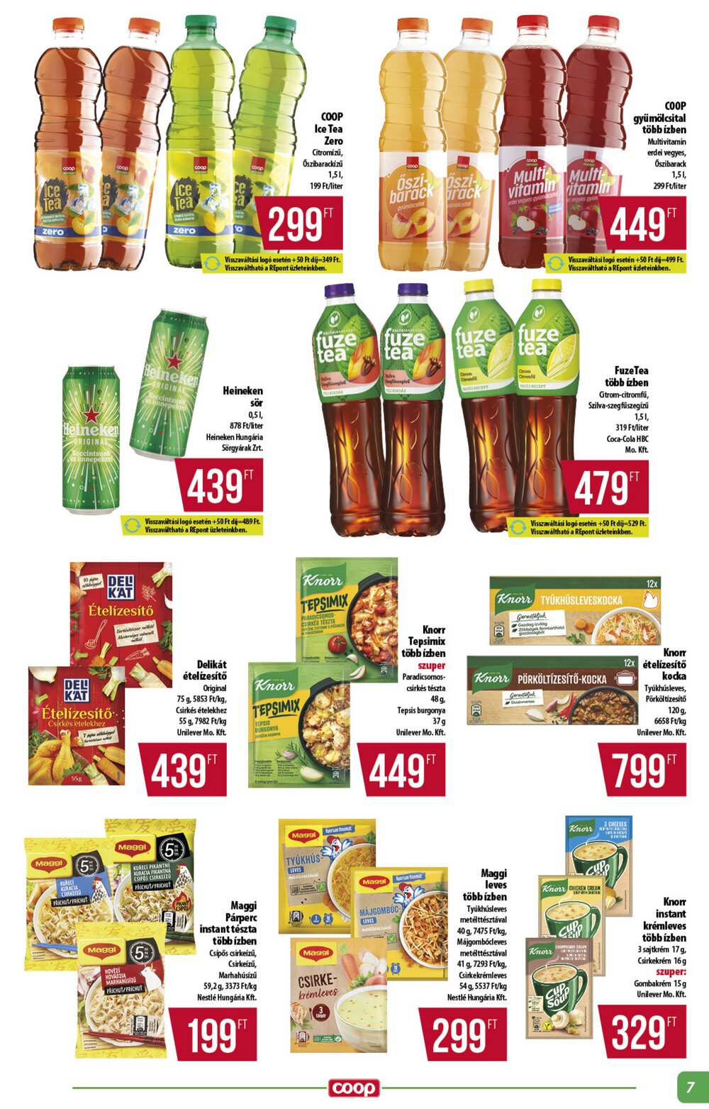 Coop akciós újság 2026.01.22-től - 7. oldal.