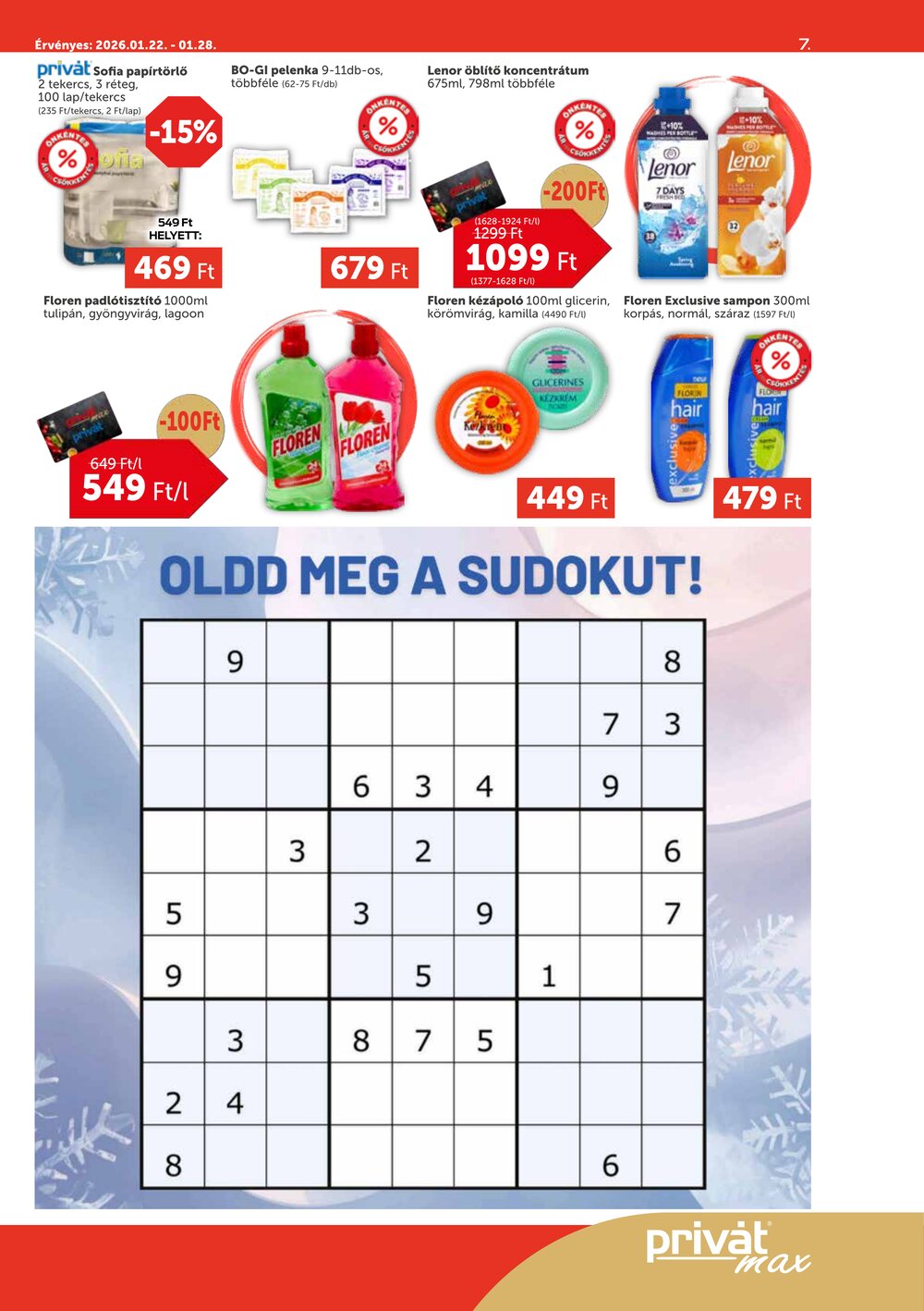 Privát akciós újság 2026.01.22-től - 7. oldal.