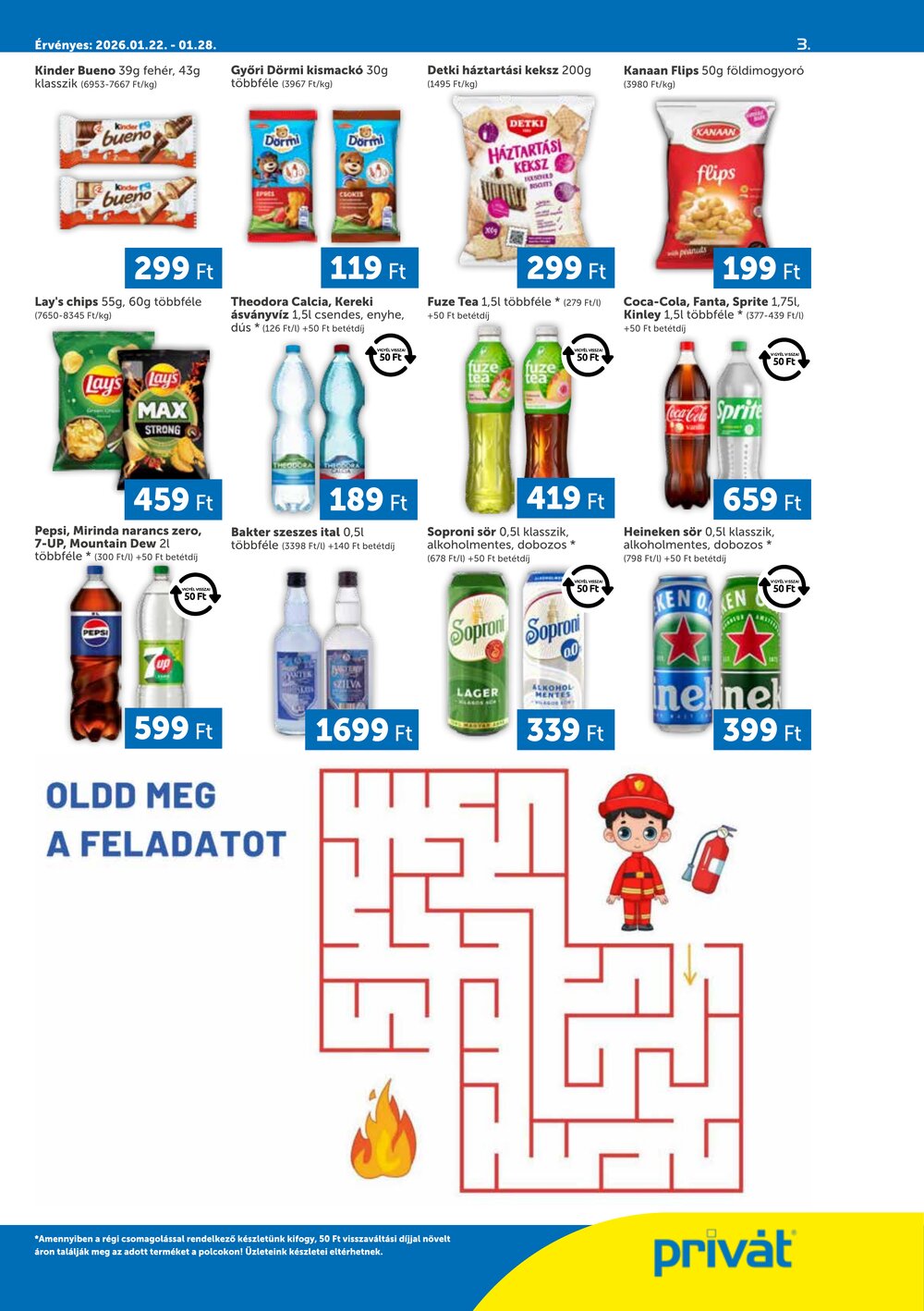 Privát akciós újság 2026.01.22-től - 3. oldal.
