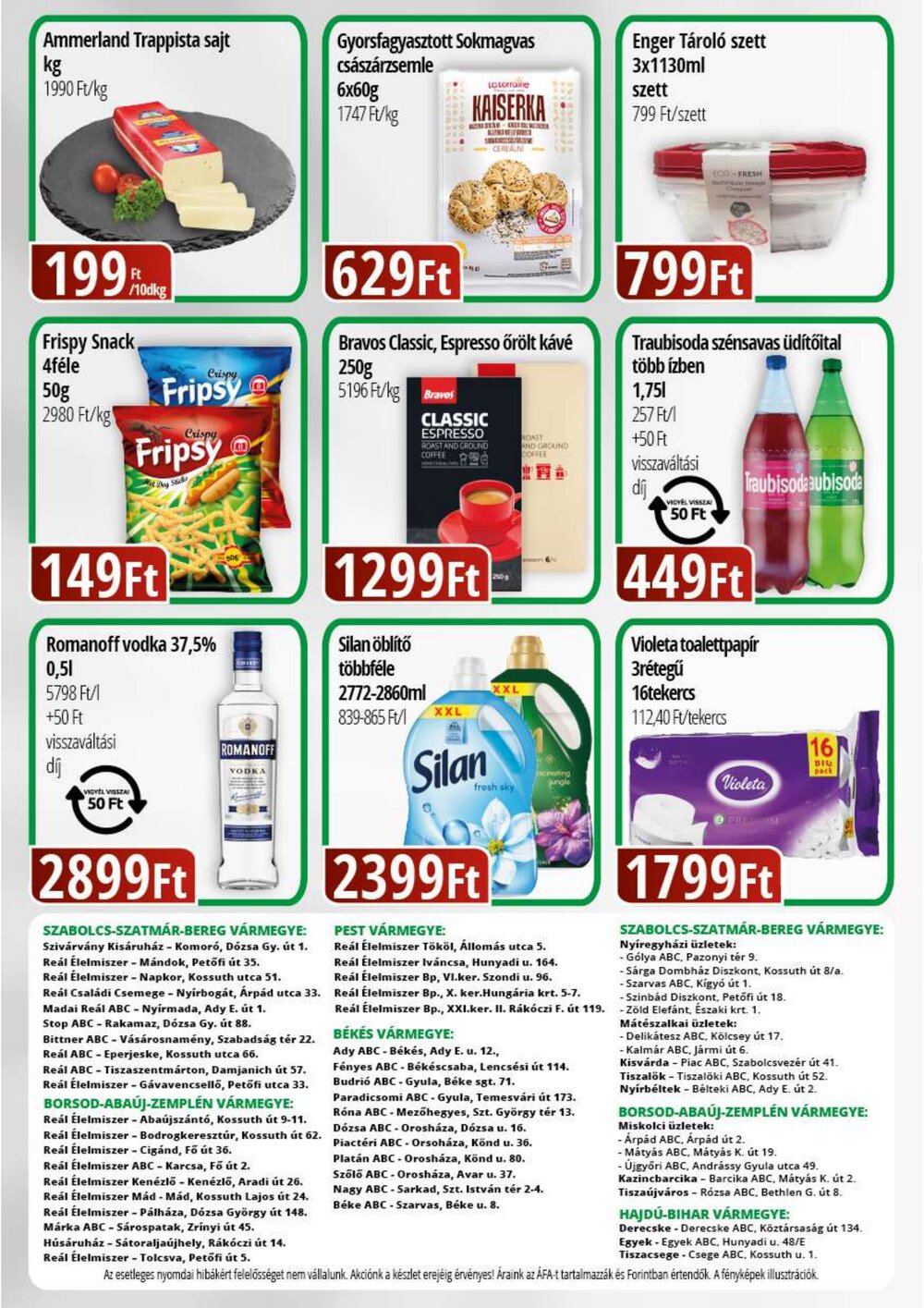 Reál akciós újság 2026.01.22-től - 2. oldal.