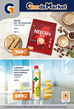 Goods Market akciós újság 2026.01.22-től