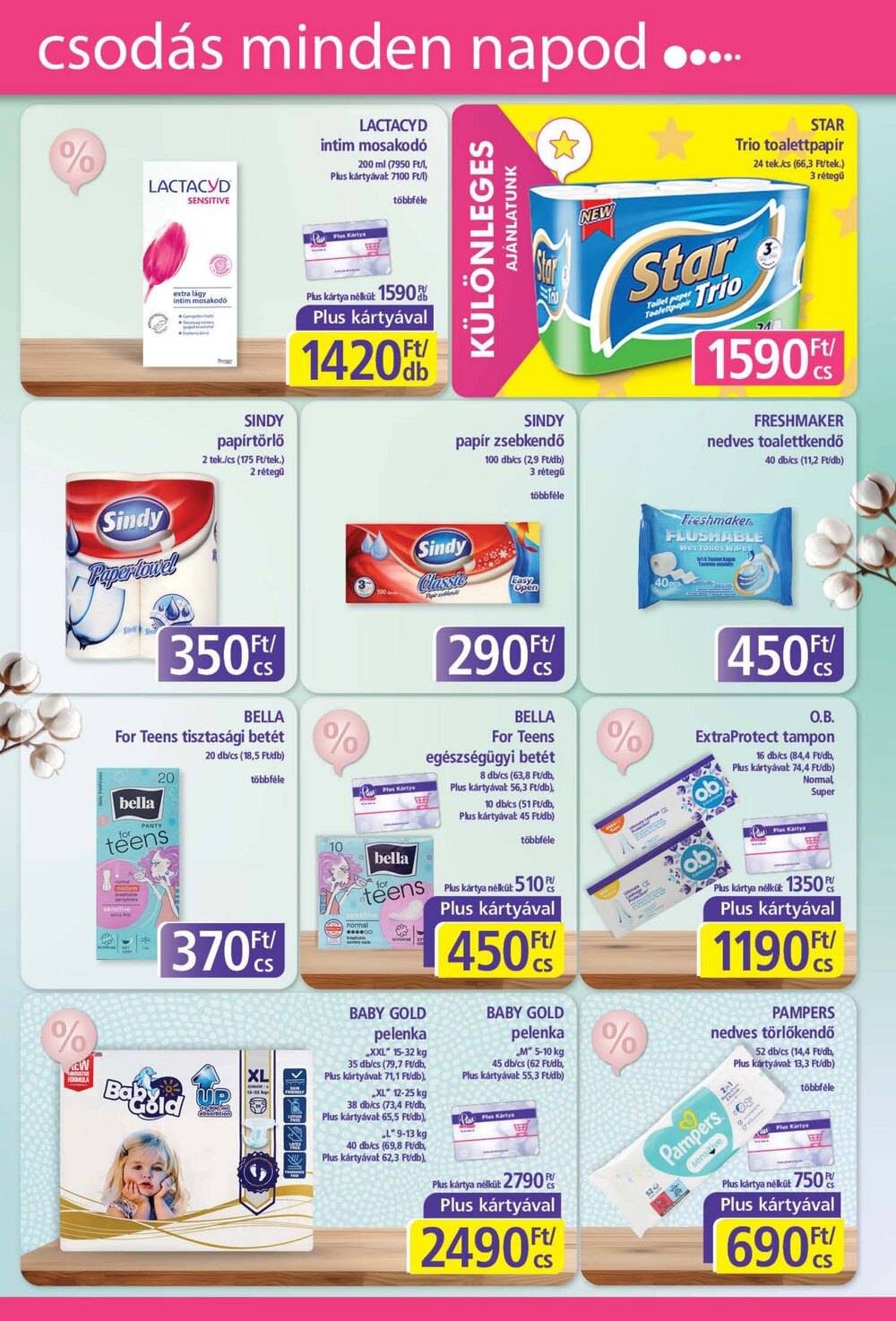 PlusMarket akciós újság 2026.01.22-től - 5. oldal.