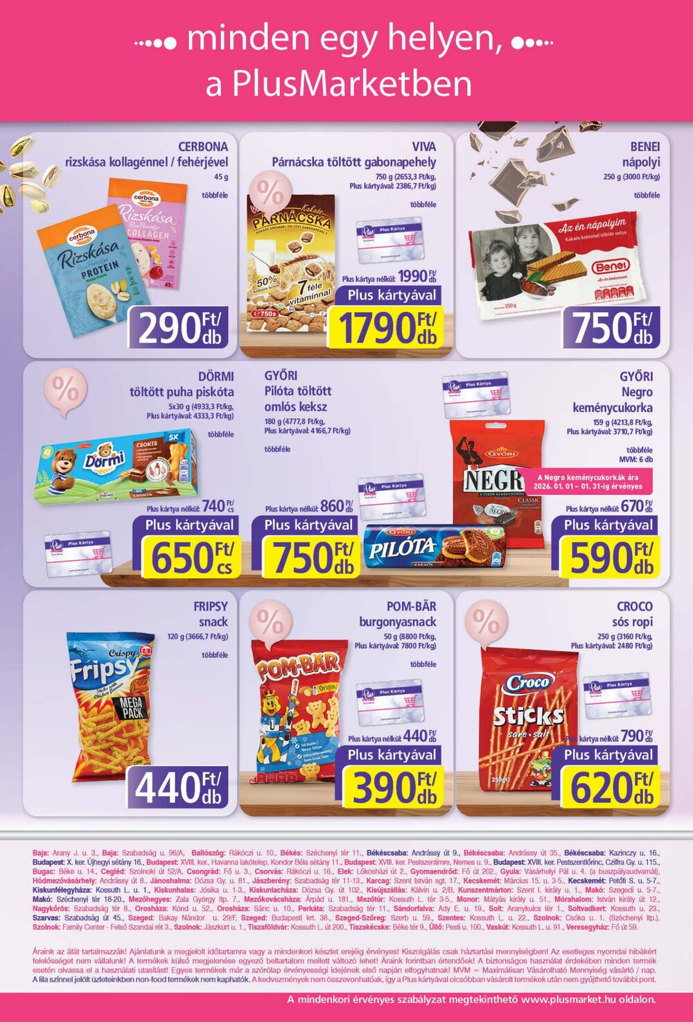 PlusMarket akciós újság 2026.01.22-től - 8. oldal.