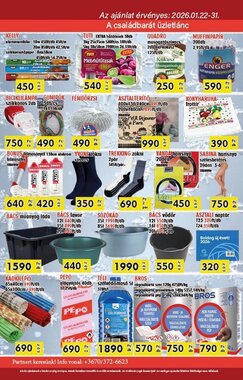 Family Market akciós újság 2026.01.22-től - 4. oldal.
