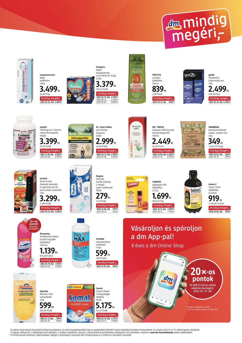 DM drogéria akciós újság 2026.01.22-től - 3. oldal.