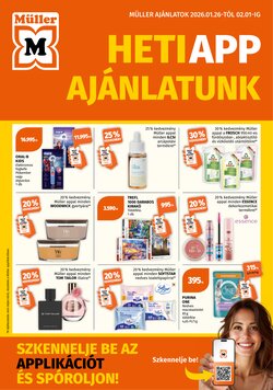 Müller drogéria akciós újság 2026.01.26-tól