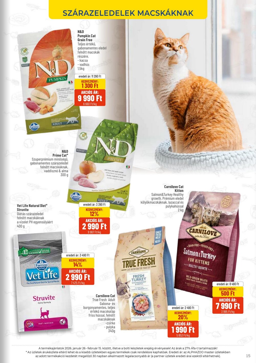 AlphaZoo akciós újság 2026.01.26-tól - 15. oldal.