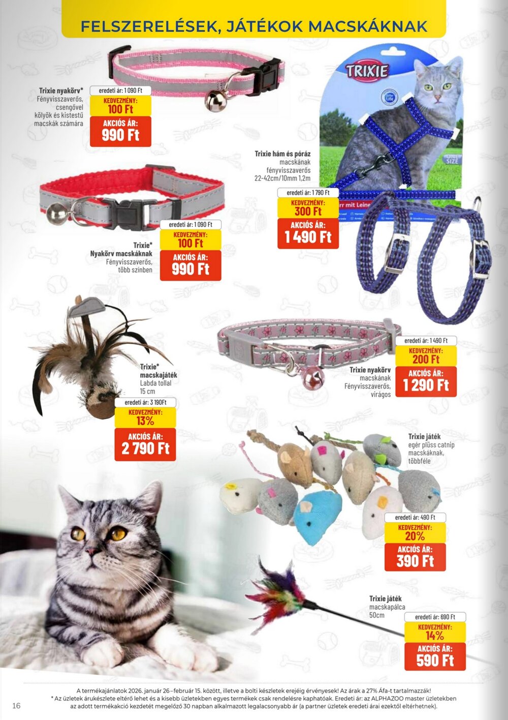 AlphaZoo akciós újság 2026.01.26-tól - 16. oldal.