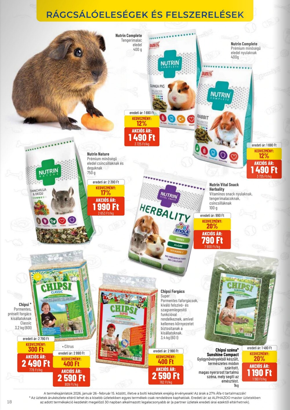 AlphaZoo akciós újság 2026.01.26-tól - 18. oldal.