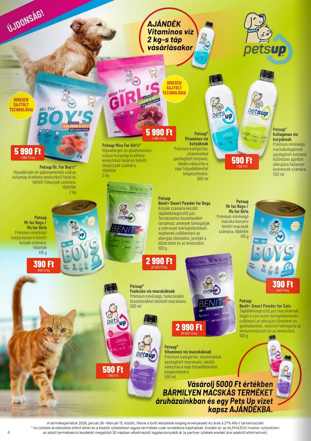 AlphaZoo akciós újság 2026.01.26-tól - 4. oldal.