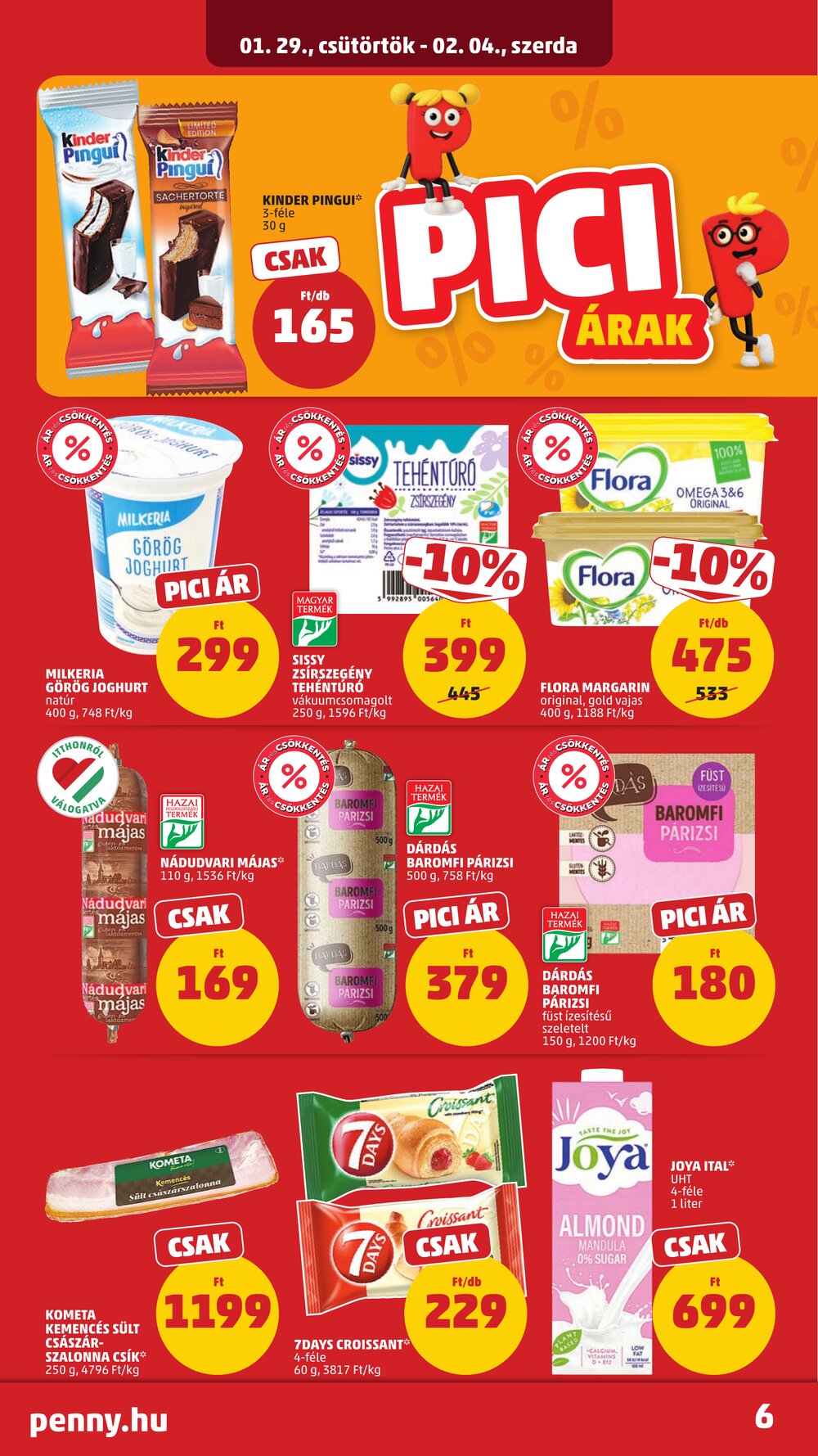 Penny Market akciós újság 2026.01.29-től - 10. oldal.