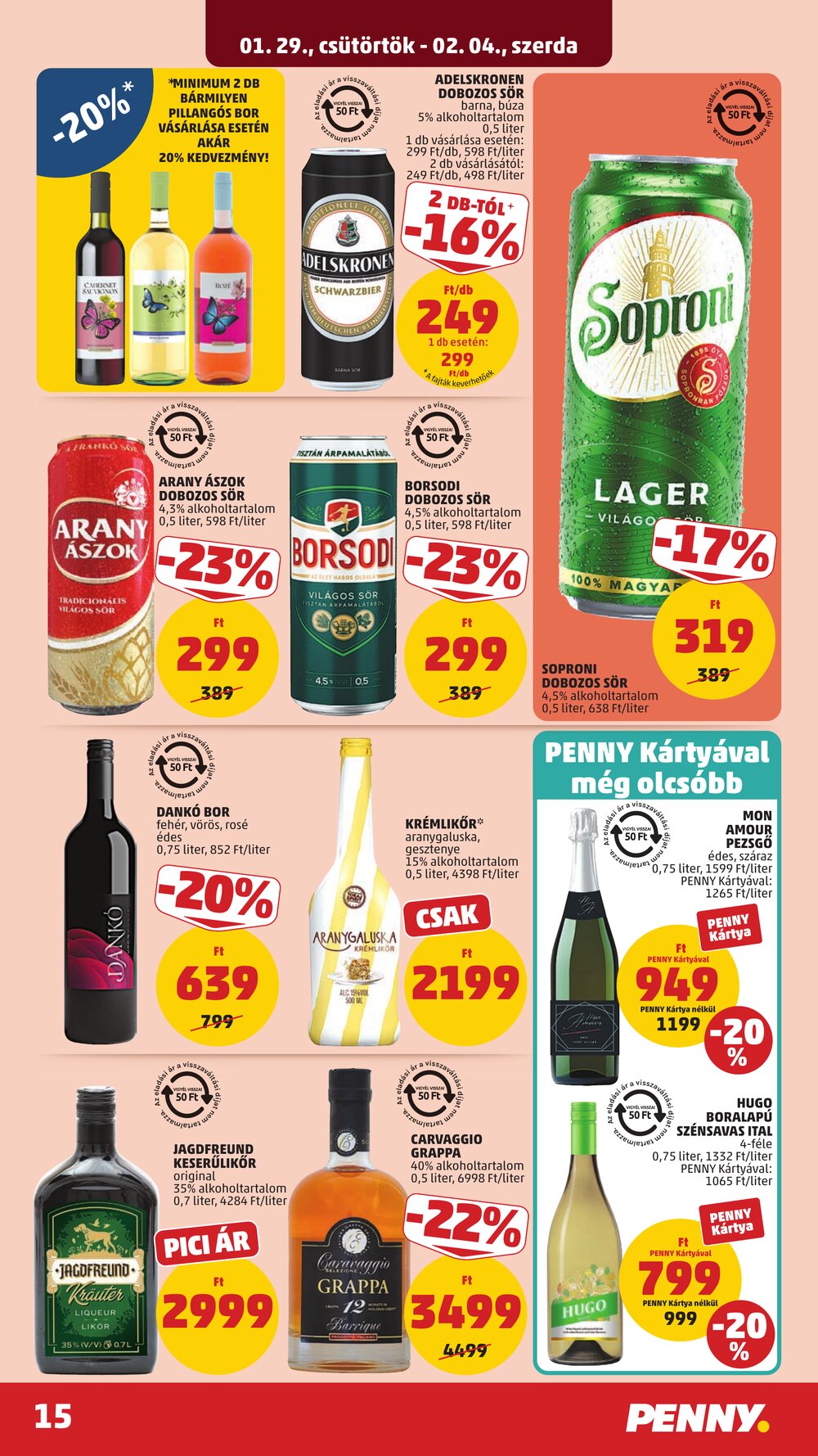 Penny Market akciós újság 2026.01.29-től - 19. oldal.