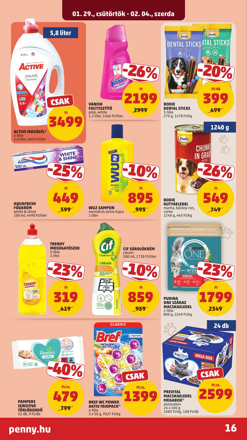 Penny Market akciós újság 2026.01.29-től - 20. oldal.