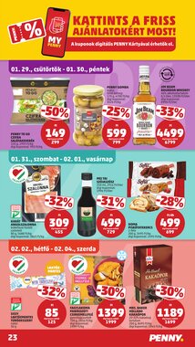Penny Market akciós újság 2026.01.29-től - 27. oldal.