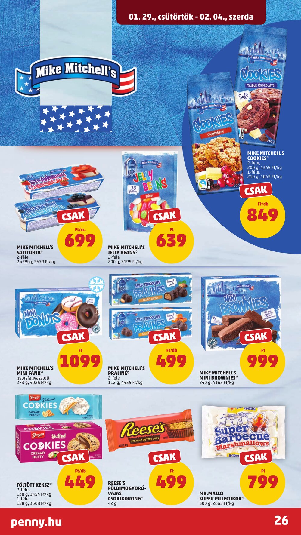 Penny Market akciós újság 2026.01.29-től - 30. oldal.
