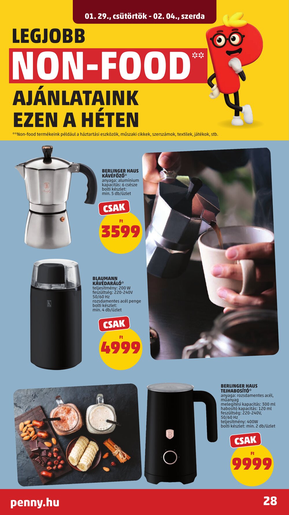 Penny Market akciós újság 2026.01.29-től - 32. oldal.