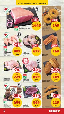 Penny Market akciós újság 2026.01.29-től - 3. oldal.
