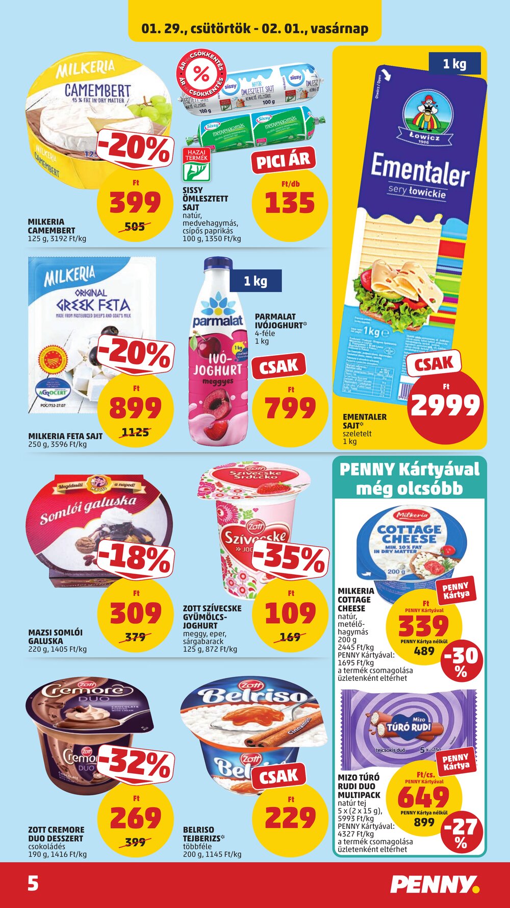 Penny Market akciós újság 2026.01.29-től - 7. oldal.