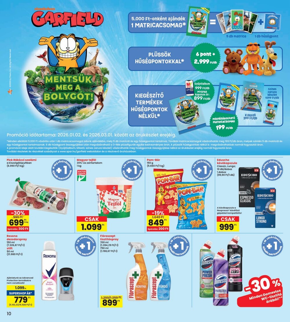 Interspar akciós újság 2026.01.29-től - 10. oldal.
