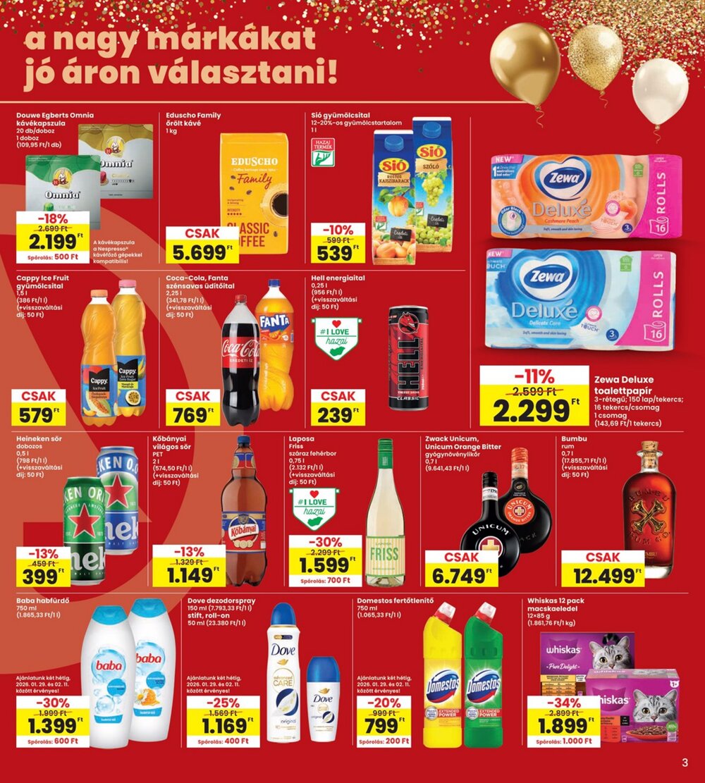 Interspar akciós újság 2026.01.29-től - 3. oldal.