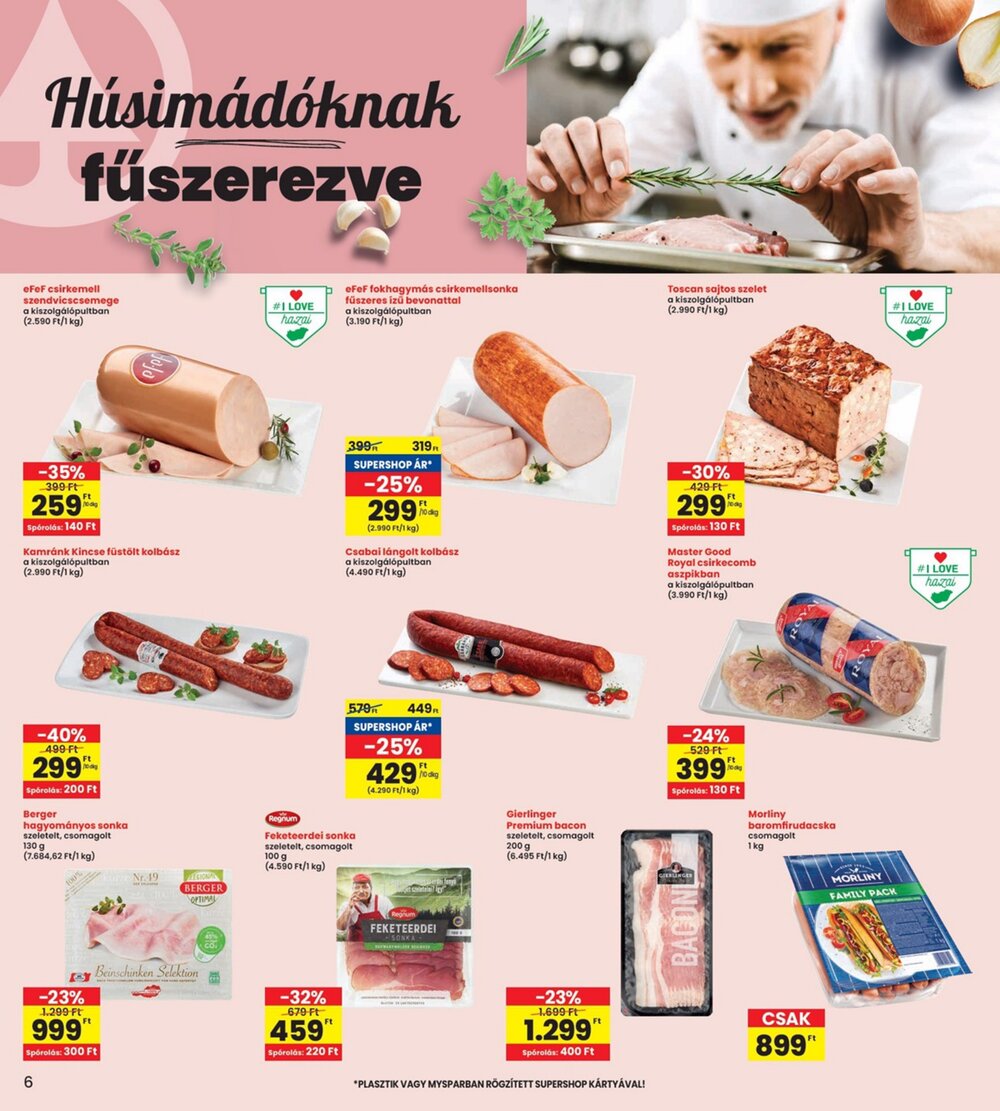 Interspar akciós újság 2026.01.29-től - 6. oldal.