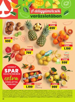 Spar Extra akciós újság 2026.01.29-től - 1. oldal.