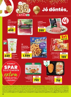 Spar Extra akciós újság 2026.01.29-től - 3. oldal.