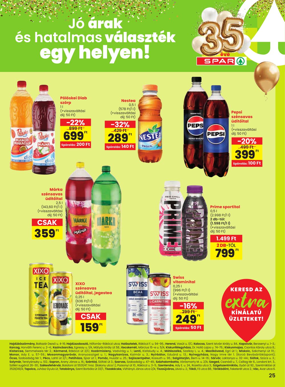 Spar Extra akciós újság 2026.01.29-től - 6. oldal.
