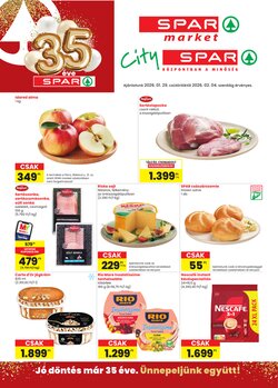 Spar Market akciós újság 2026.01.29-től